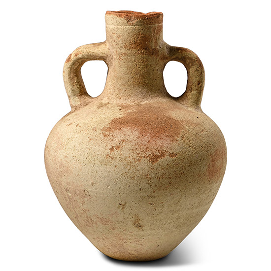 Small Roman Redware Two-Handled Jug