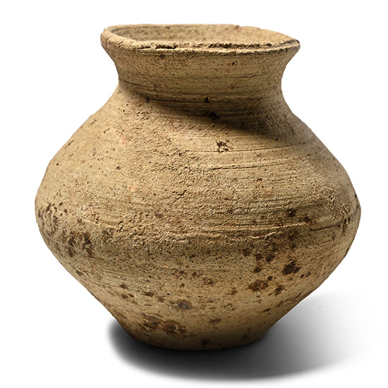 Small Roman Buffware Cosmetic Pot
