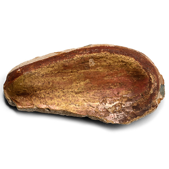 Gilded Ear from a High Status Egyptian Cartonnage Mask