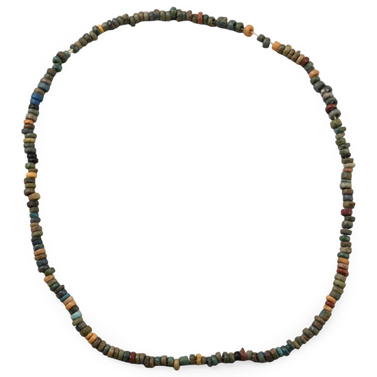 Egyptian Faience Mummy Bead Bracelet