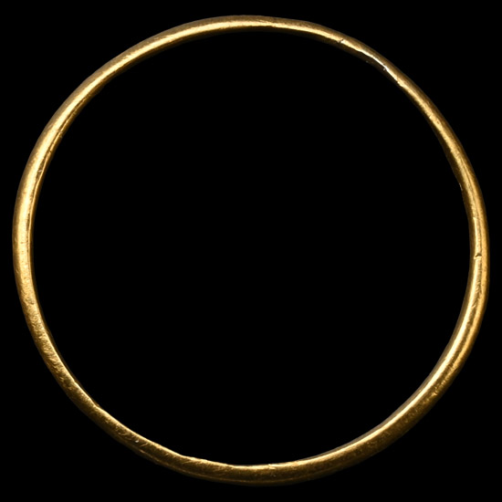 Medieval or Later Gold Wedding Ring