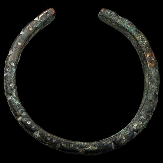 Large Bronze Age Decorated Bracelet