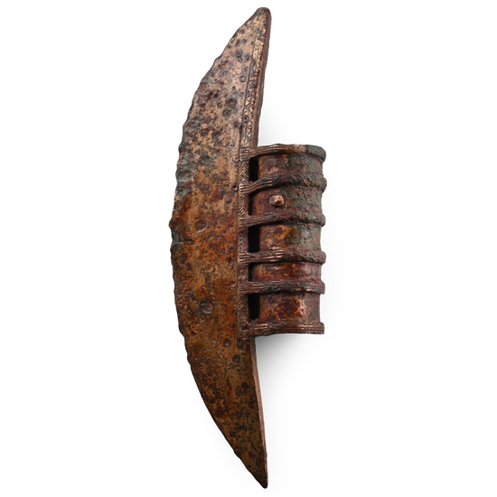 Luristan Socketted Bronze Halberd