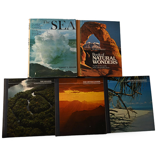 Exploration and Natural History Books - 5 Titles