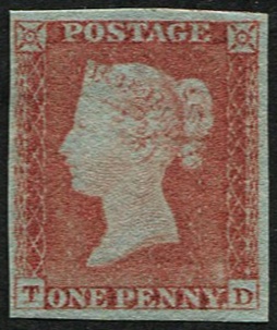 1d Pl.173 TD MINT, Fine-Fresh M/M