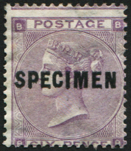 6d SG 84s OVPT. ‘SPECIMEN’ TYPE 5