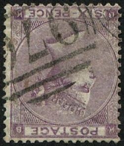 6d SG 84wi WMK. INV VFU, 970