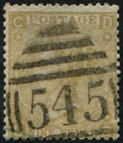9d SG 98 (wmk.emblems) FU, 545