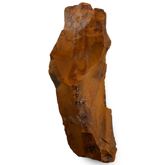 Stone Age Fontmaure Jasper Neanderthal Long Blade Scraper