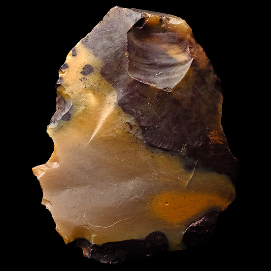 Stone Age Fontmaure Jasper Neanderthal Scraper
