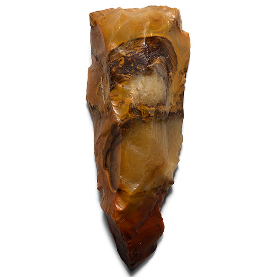 Stone Age Fontmaure Jasper Neanderthal Scraper