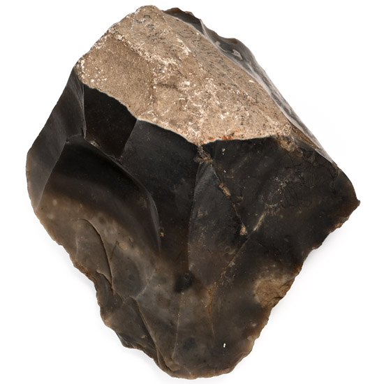 Lakenheath British Stone Age Kapped Flint Core