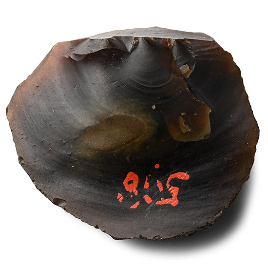 Powys Welsh Stone Age Knapped Flint Scraper