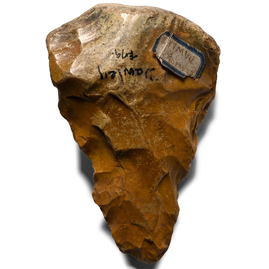 Dawley British Stone Age Knapped Ficron Handaxe