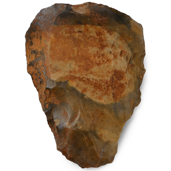 Swanscombe British Stone Age Knapped Handaxe