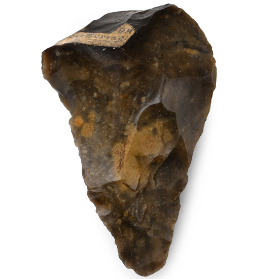 Swanscombe British Stone Age Knapped Ficron Handaxe