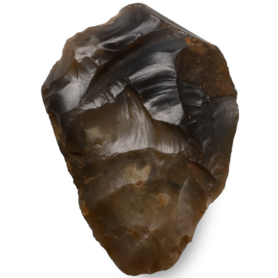 Swanscombe British Stone Age Knapped Mousterian Handaxe