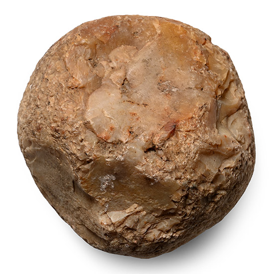 French Stone Age Hammer Stone