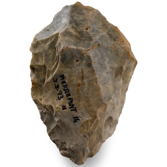 Pierrepont French Stone Age Neanderthal Knapped Fint Handaxe