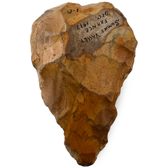Somme Valley French Stone Age Handaxe