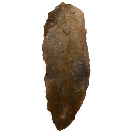 Gran Pressigny French Stone Age Knapped Long Blade Knife