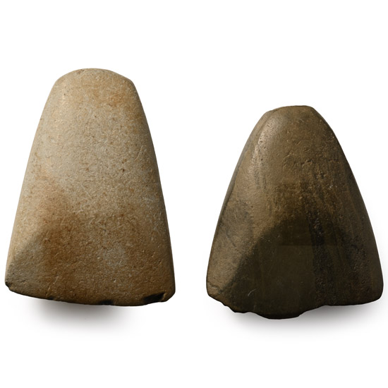 El Golea Algeria Stone Age Polished Axe Heads