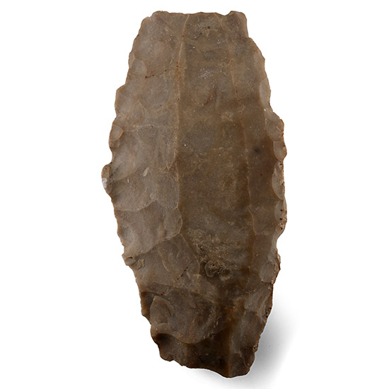 Huge Gran Pressigny French Stone Age Livre de Beurre Knapped Core