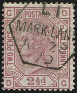 2½d SG 141, Pl.13 VFU