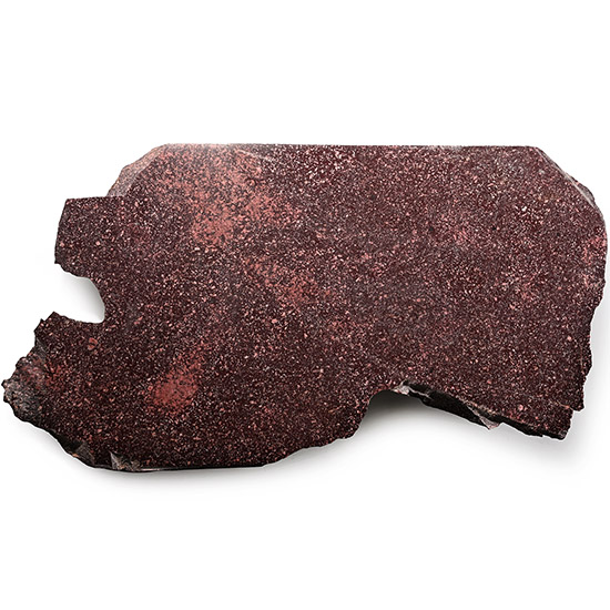 Large Cut and Polished Roman Imperial Purple Porphyry Fragmentary Slab