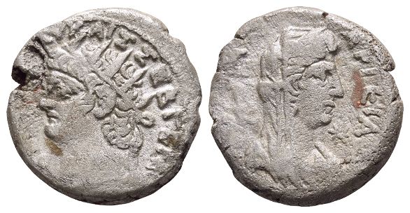 Nero BI Tetradrachm of Alexandria, Egypt.