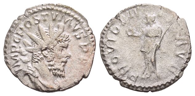 Postumus, Romano-Gallic Emperor AR Antoninianus.
