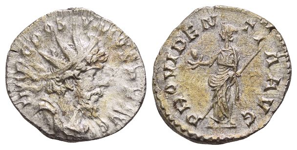 Postumus, Romano-Gallic Emperor AR Antoninianus.