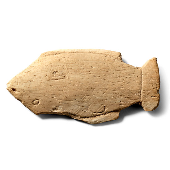 Egyptian Bone Fish Amulet