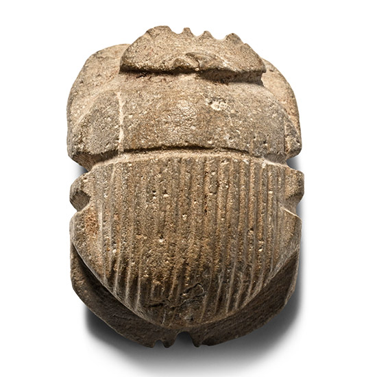 Large Egyptian Stone Scarab