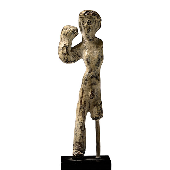 Greek Lead Votive Figure
