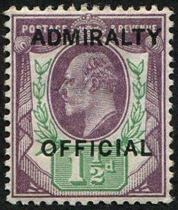 Admiralty 1½d SG O103 MINT