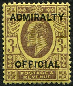ADMIRALTY 3d SG O106 U/M