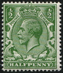 ½d SG 354 Variety, (WMK. Inv & Rev) U/M