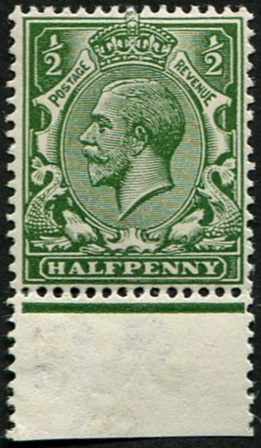 ½d SG 356(15) VARIETY, MYRTLE-GREEN U/M