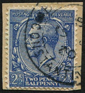 2½d SG 372 VARIETY, GREENISH-BLUE VFU