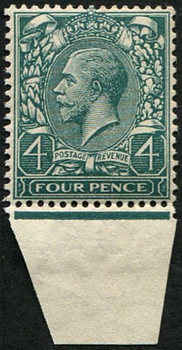 4d SG 378(7) VARIETY, DEEP BRIGHT SLATE-GREEN U/M