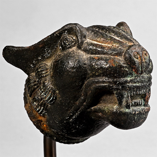 Amlash Bronze Lion Protome