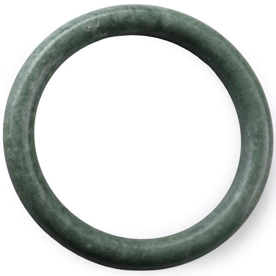 Chinese Carved and Polished Bowenite Bracelet