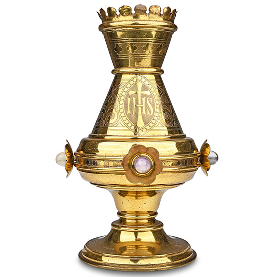 Large Jewelled Brass Thurible from West St. Giles Parish Church