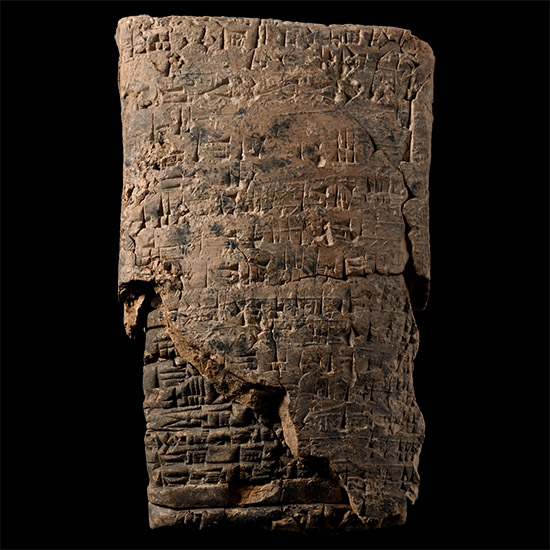 Large Old Babylonian Terracotta Cuneiform Tablet, a Legal Document in Envelope
