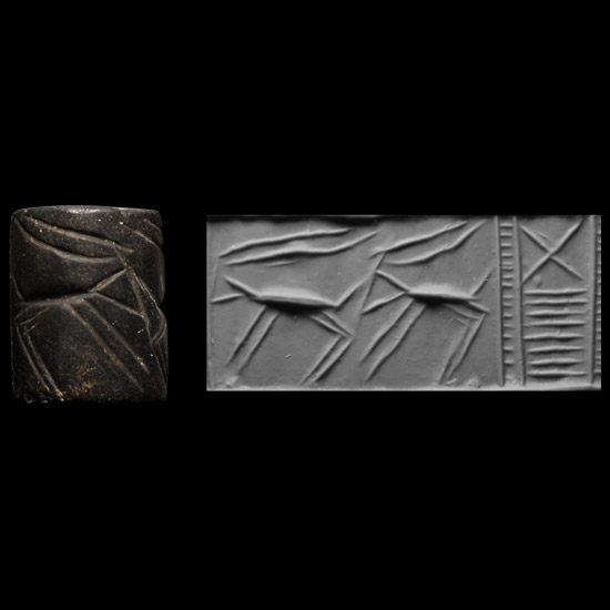 Jemdet Nasr Type Cylinder Seal with Animals