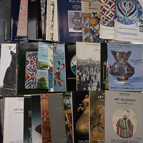 Mixed Islamic and Orient Auction and Sale Catalogues, Apollo Magazines - 45 Titles