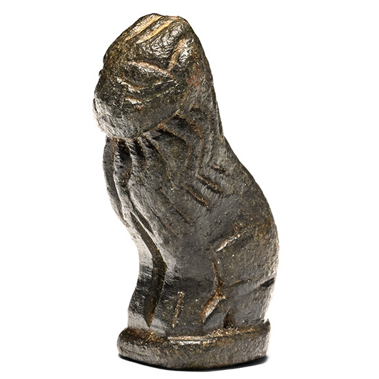 Medieval Seated Heraldic Lion Statuette