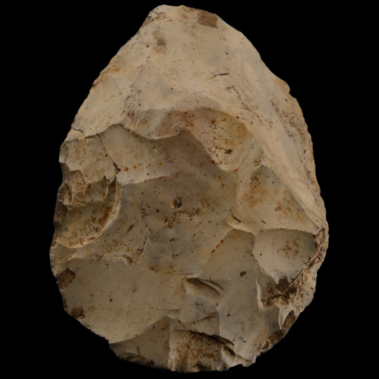 Norfolk Stone Age Knapped Ovate Flint Handaxe