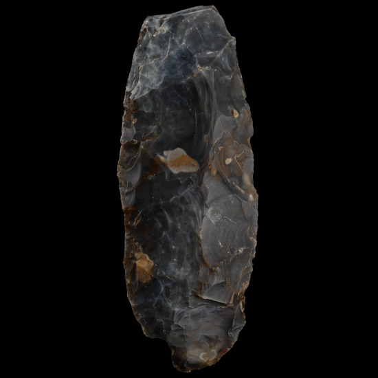 Norfolk Stone Age Knapped Flint Axehead